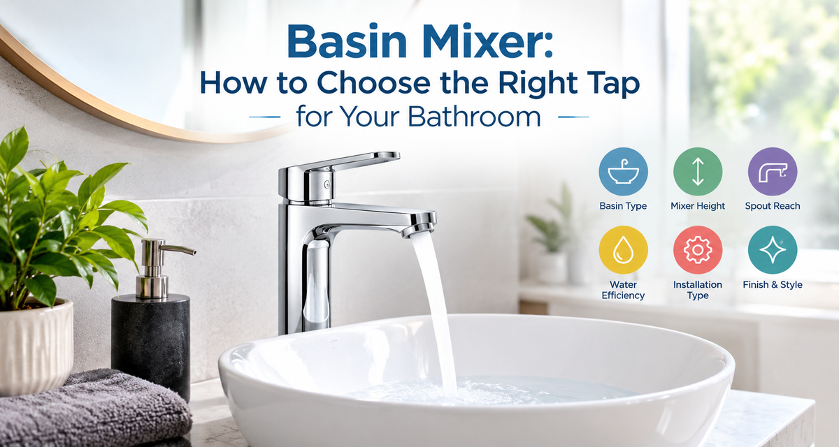 Basin Mixer: How to Choose the Right Tap for Your Bathroom
