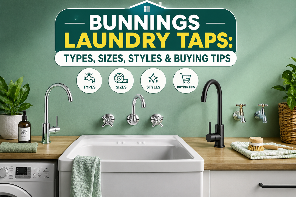 Bunnings Laundry Taps: Types, Sizes, Styles & Buying Tips