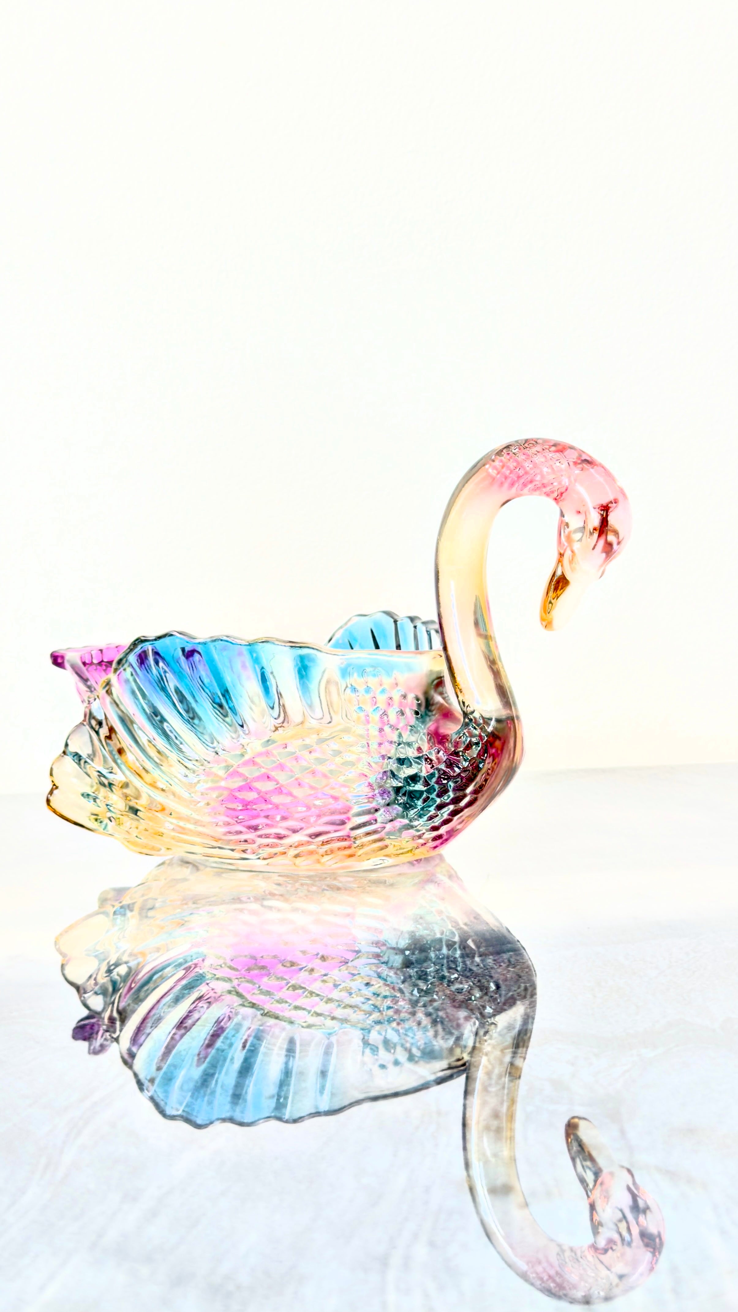 Glass Swan - Living and Bathroom