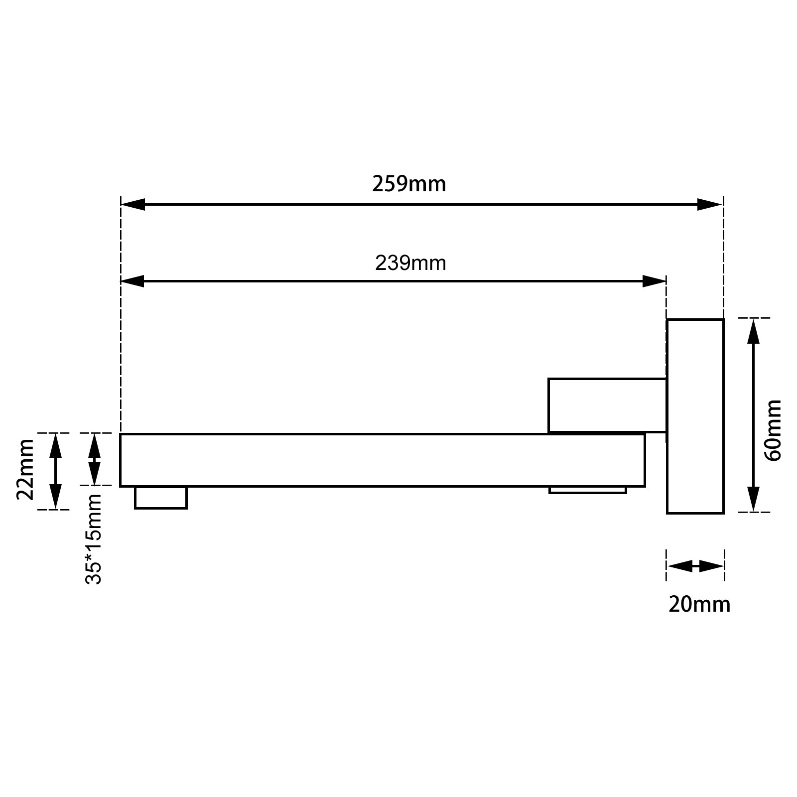 Brushed Nickel Bath/Basin Wall Swivel Spout