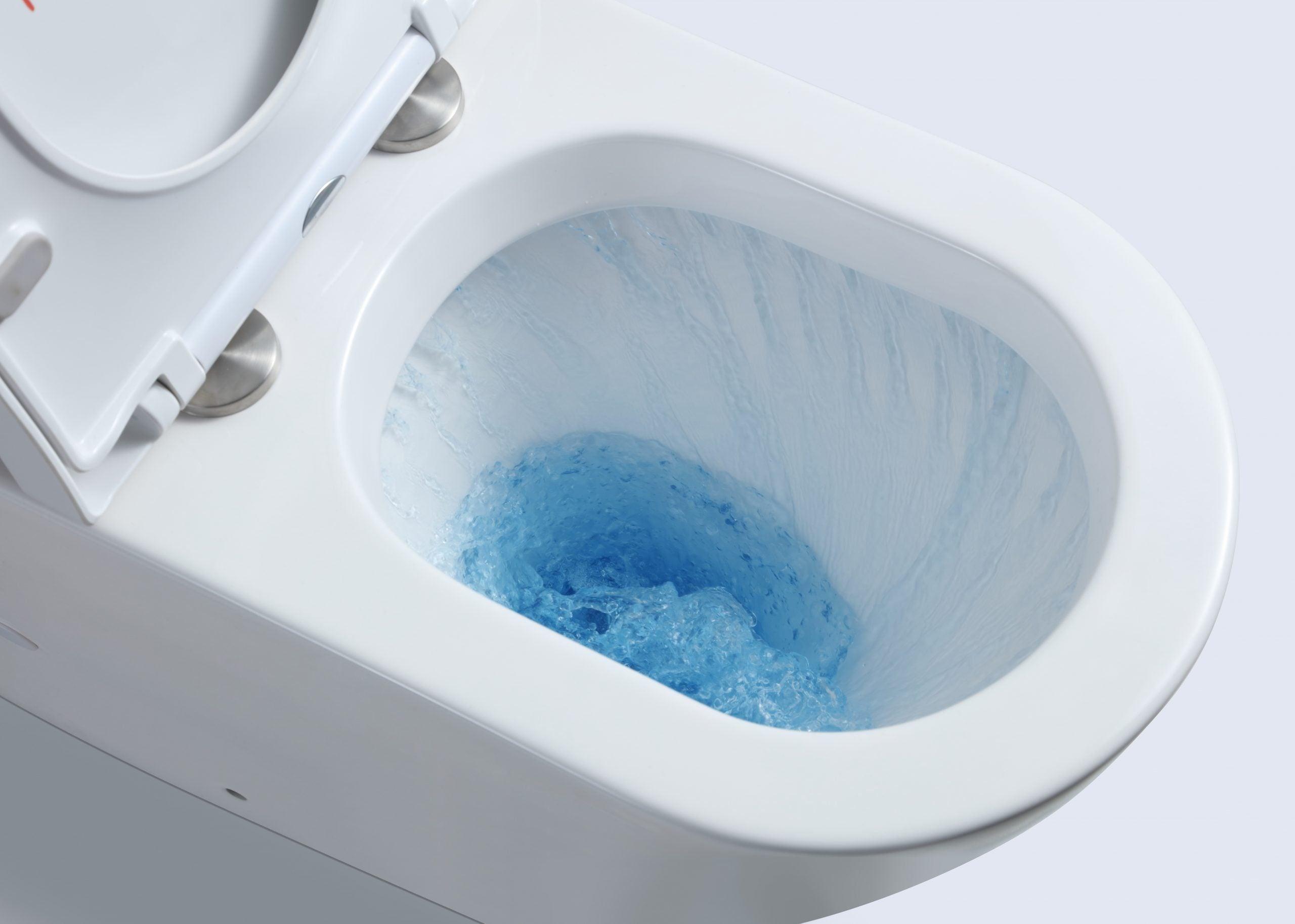 Vera Back To Wall Tornado Toilet Suite - Living and Bathroom