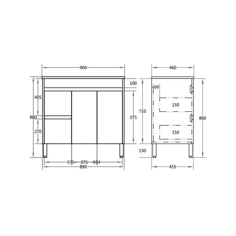 Nova NC94LLG-CT Freestanding