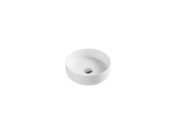 Spin 35 Above Counter Round Basin - Living and Bathroom