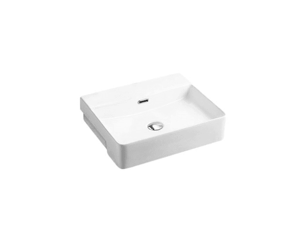 Riff 50M Semi-Recessed Basin - Living and Bathroom