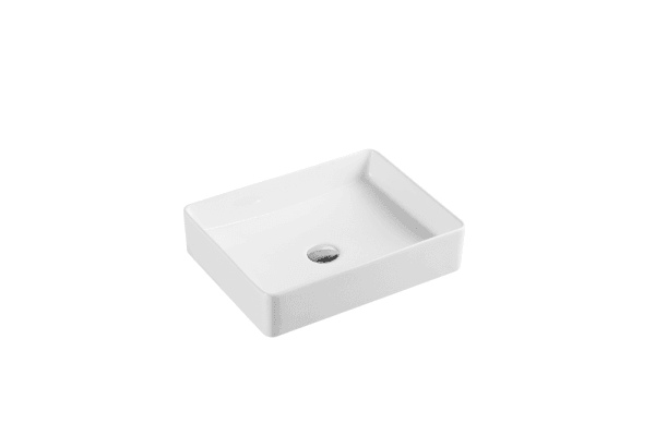 Qtro 47 Above Counter Rectangular Basin - Living and Bathroom