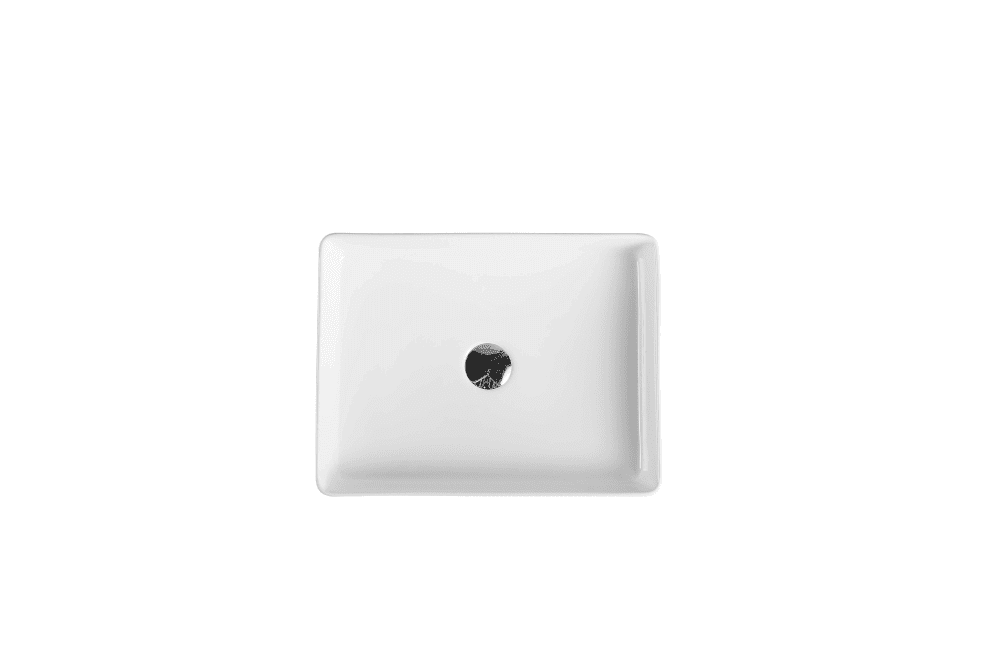 Qtro 47 Above Counter Rectangular Basin - Living and Bathroom
