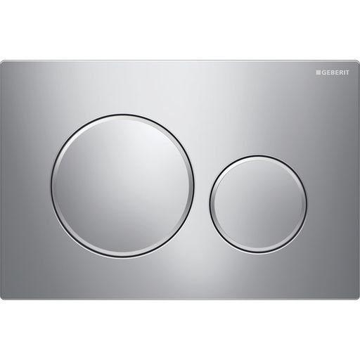Geberit Sigma20 – Chrome Plate with Chrome Trim - Living and Bathroom