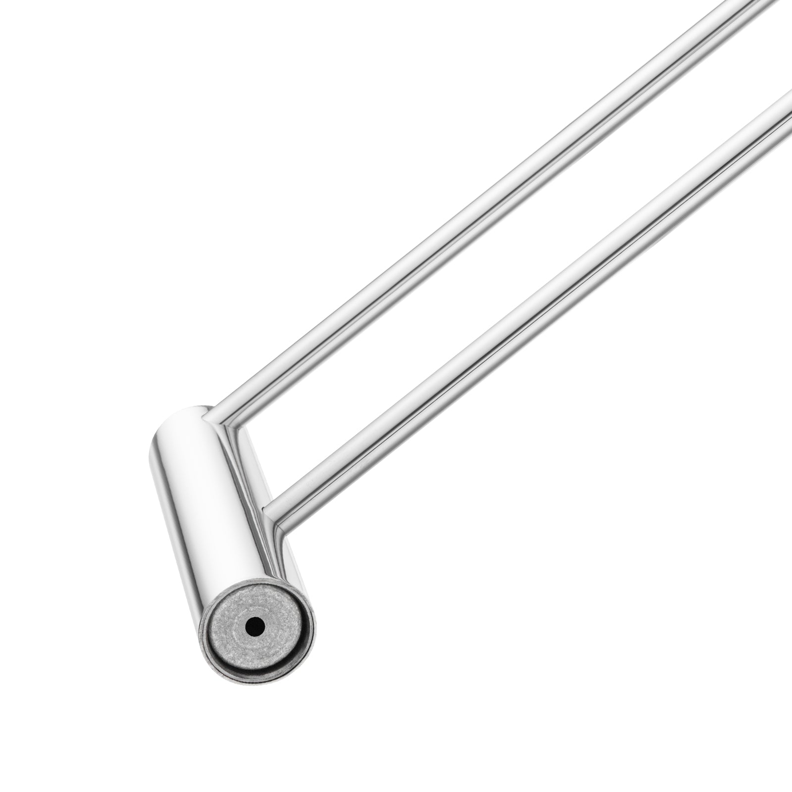 Chrome Double Towel Rail 600mm