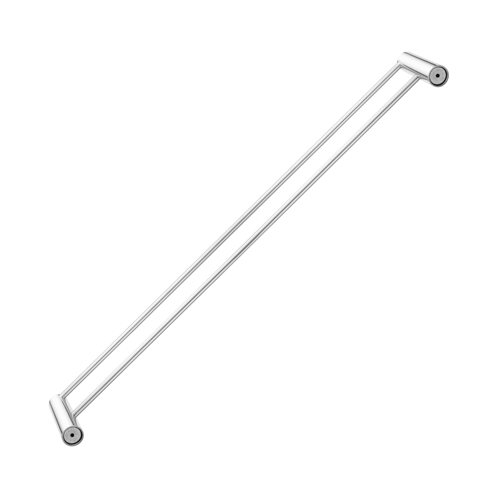 Chrome Double Towel Rail 600mm