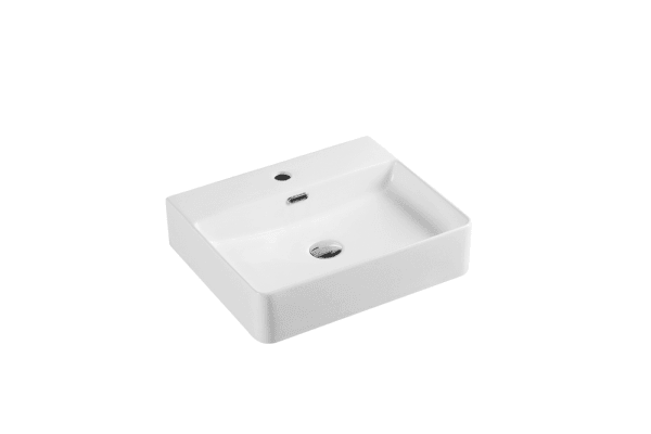 Vento 50M Wall-Hung Basin - Living and Bathroom