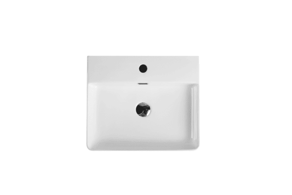 Vento 50M Wall-Hung Basin - Living and Bathroom