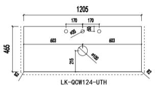 Blanco Matte White  Solid Surface Stone Top