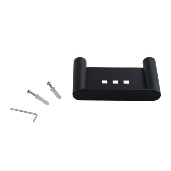 RUSHY Black Soap Dish Holder - Living and Bathroom