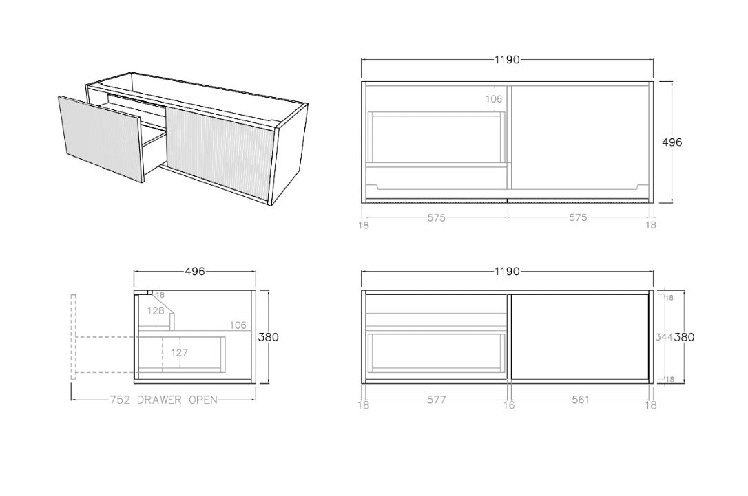 Bellevue Costal Oak K125LW