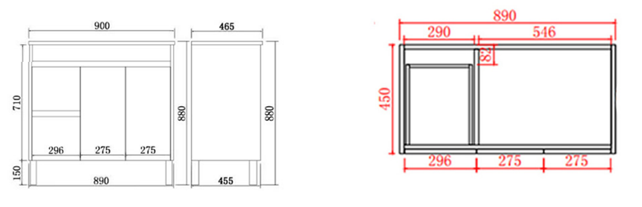 Nova NC94LKB-CT Built-In Kickboard