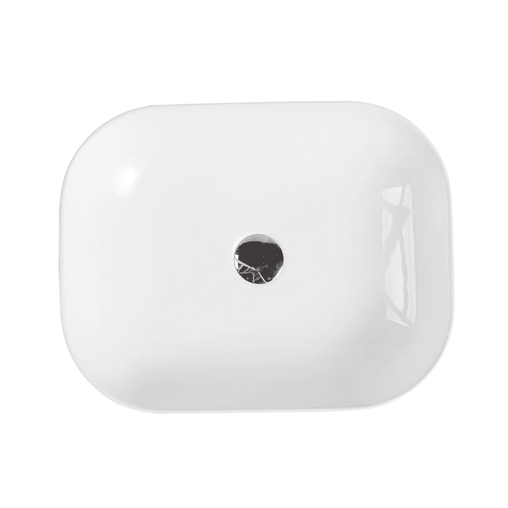 Chur 43 Black & White Above Counter Basin - Living and Bathroom