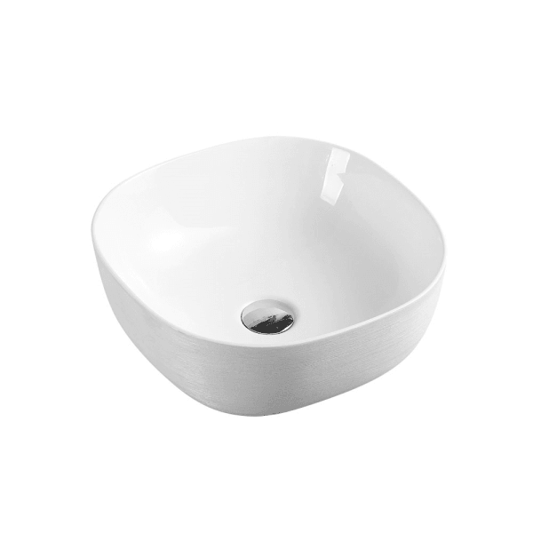 Chur 44 Touchline White Above Counter Basin - Living and Bathroom