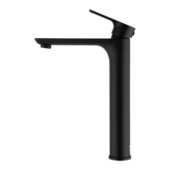 VOG Black Tall Basin Mixer - Living and Bathroom