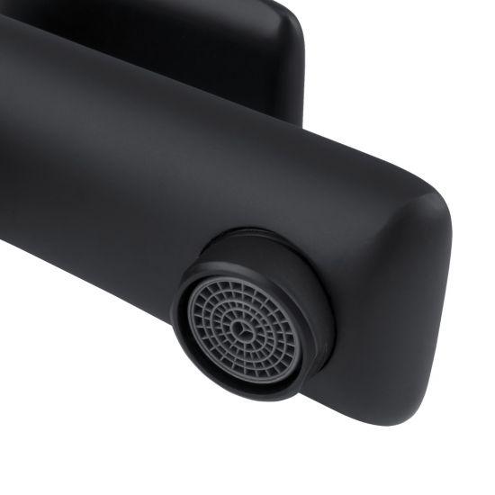 VOG Black Basin Mixer Tap - Living and Bathroom