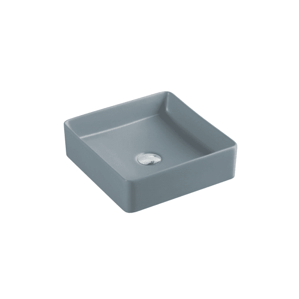 Etna Tango Grey Above Counter Square Basin - Living and Bathroom