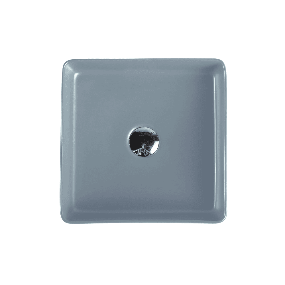 Etna Tango Grey Above Counter Square Basin - Living and Bathroom