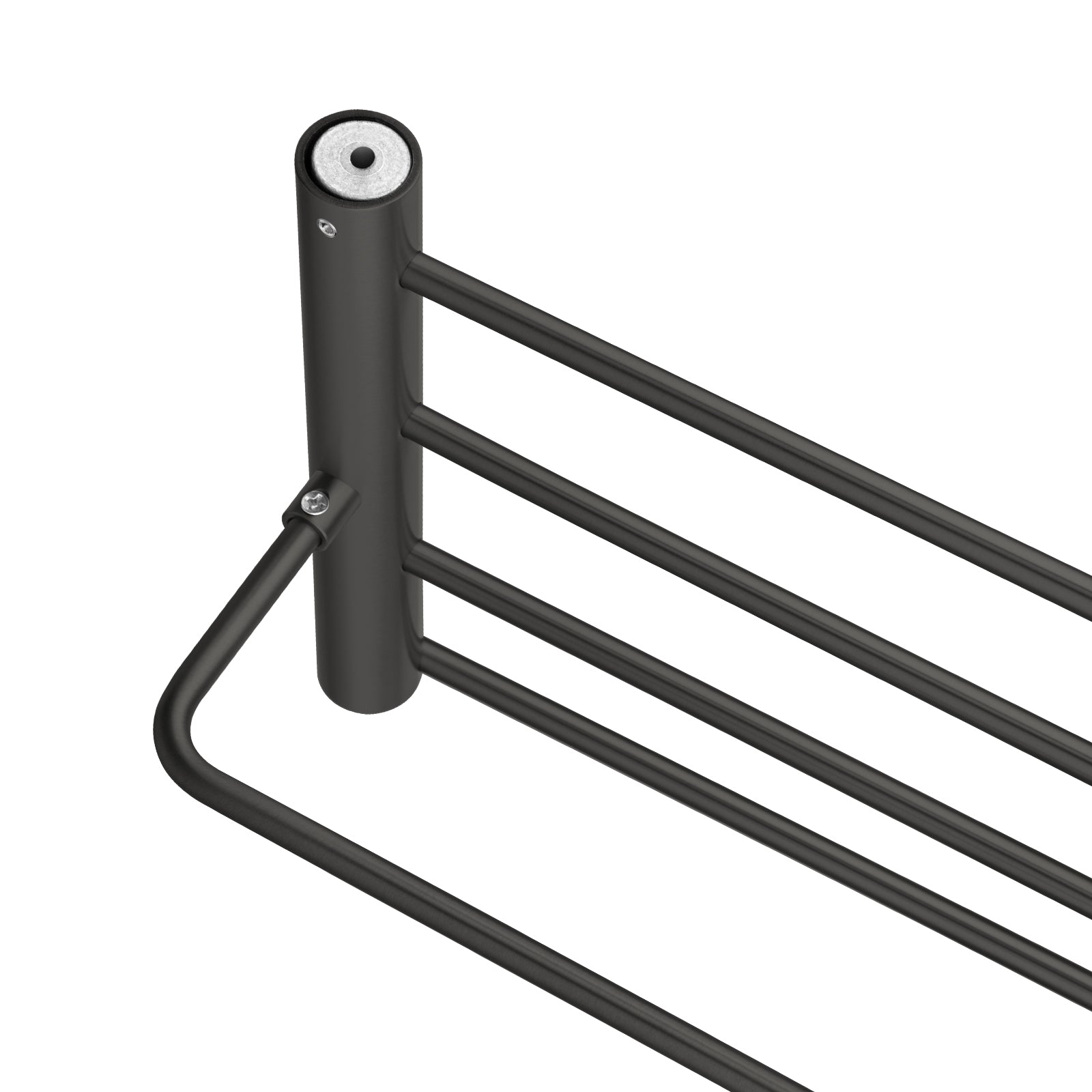 Gun Metal Grey Shower Shelf