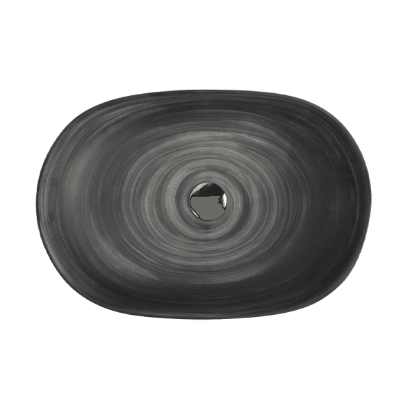 Vale Tornado Black Above Counter Basin - Living and Bathroom