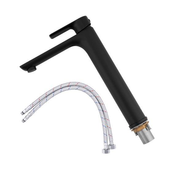 VOG Black Tall Basin Mixer - Living and Bathroom