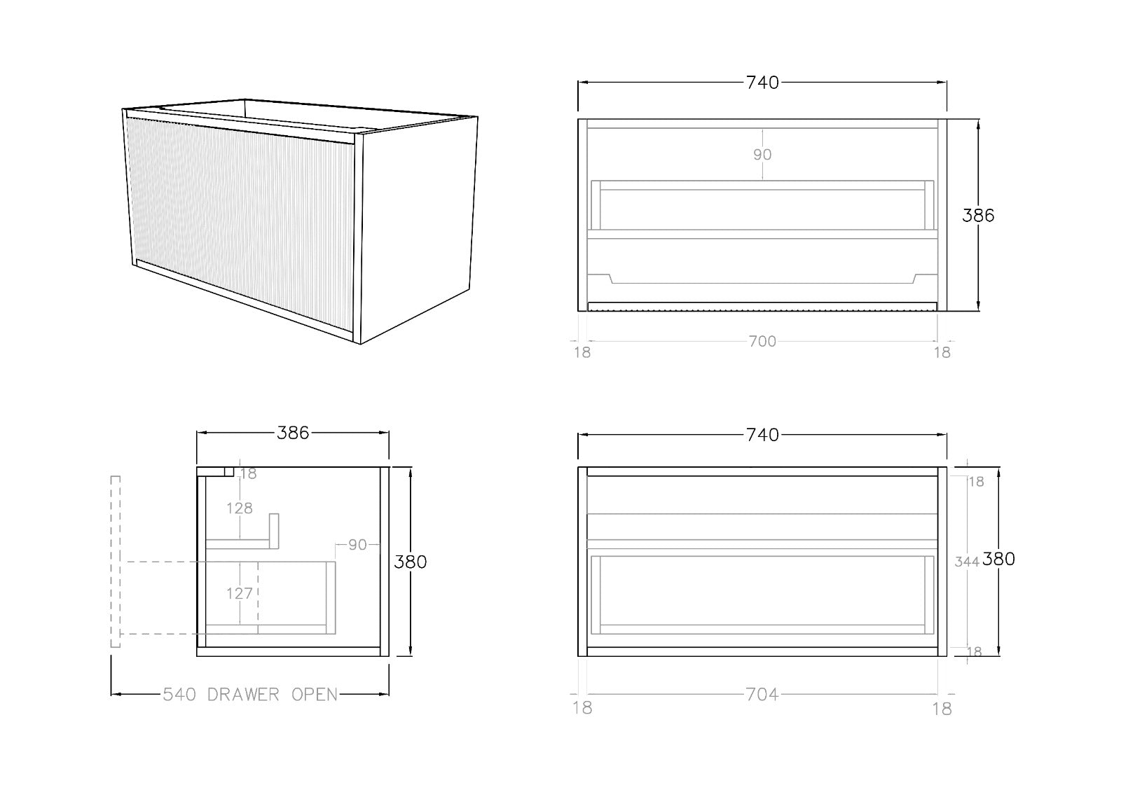 Bellevue Prime Oak K73W