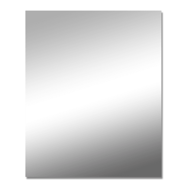 Pencil-edge Plain Mirror 90cm - Living and Bathroom