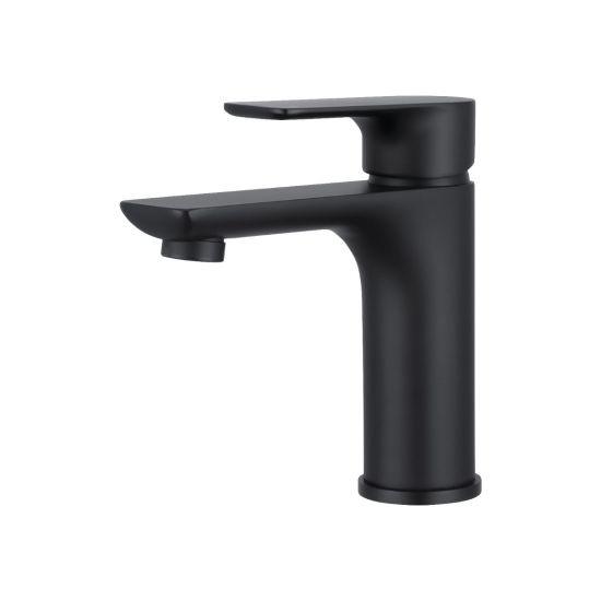 VOG Black Basin Mixer Tap - Living and Bathroom