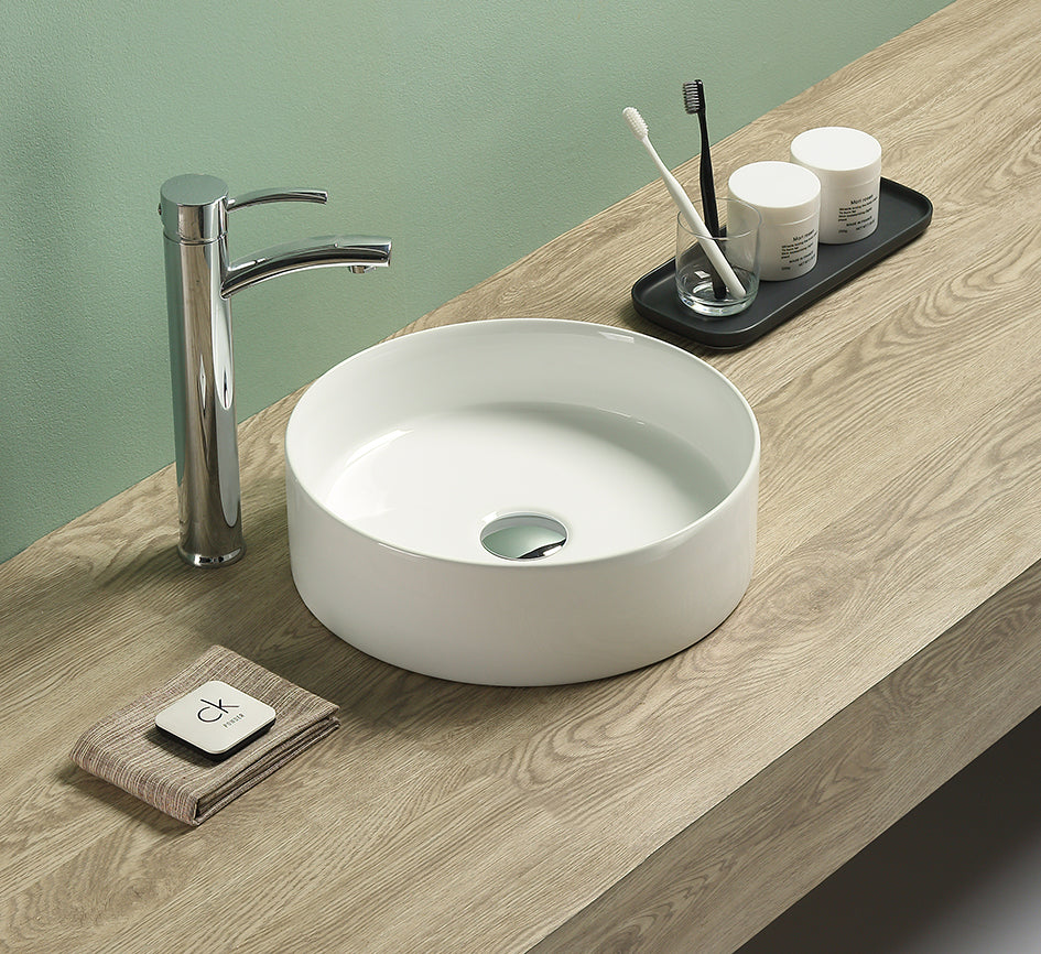 Olley Above Counter Basin 300*300*105 Gloss white