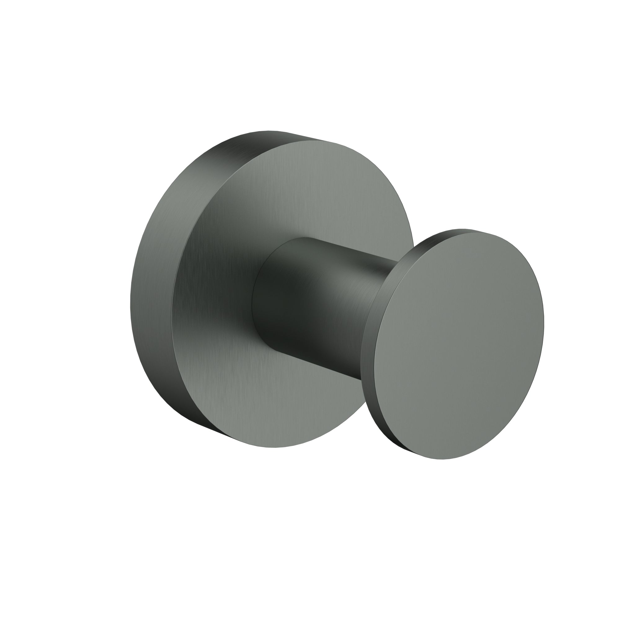 Otus Slimline Robe Hook Gun Metal