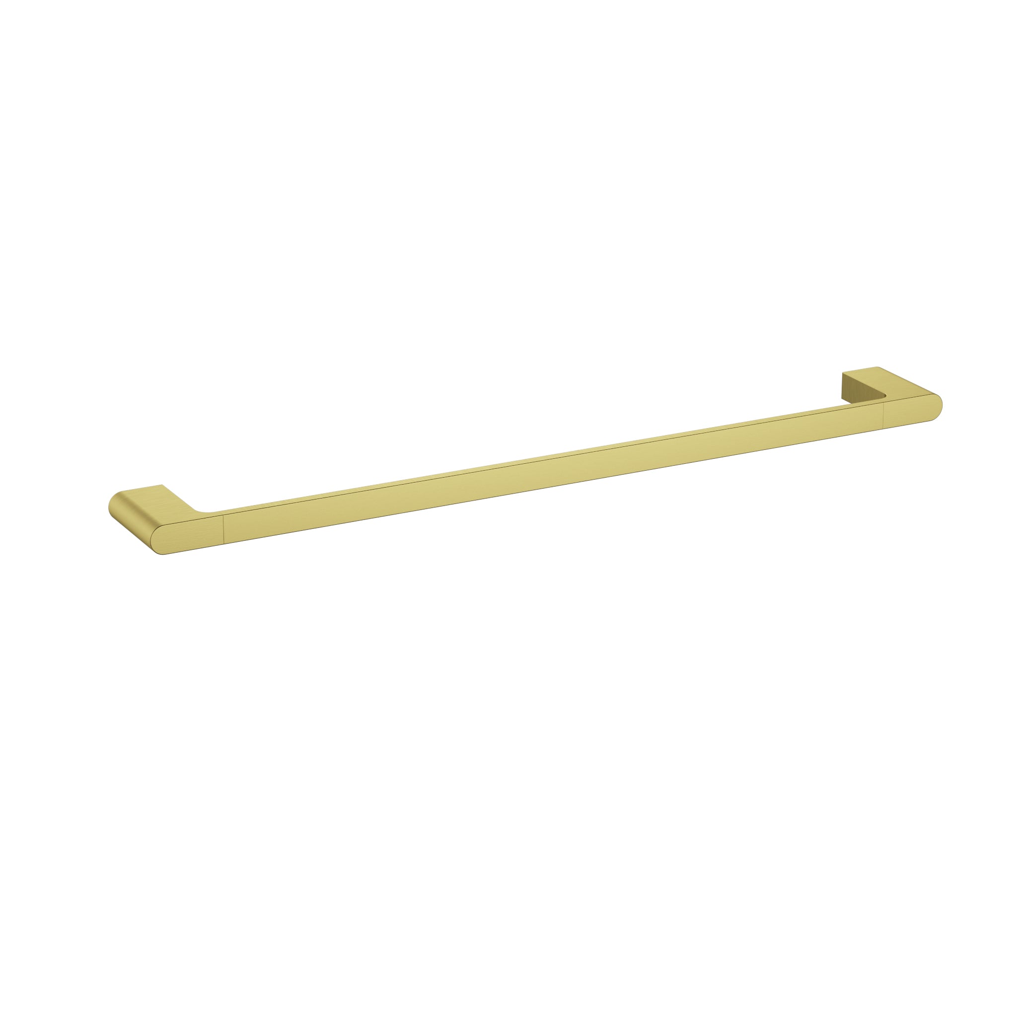 Cora Single Towel Rail 600 mm in Brushed Gold