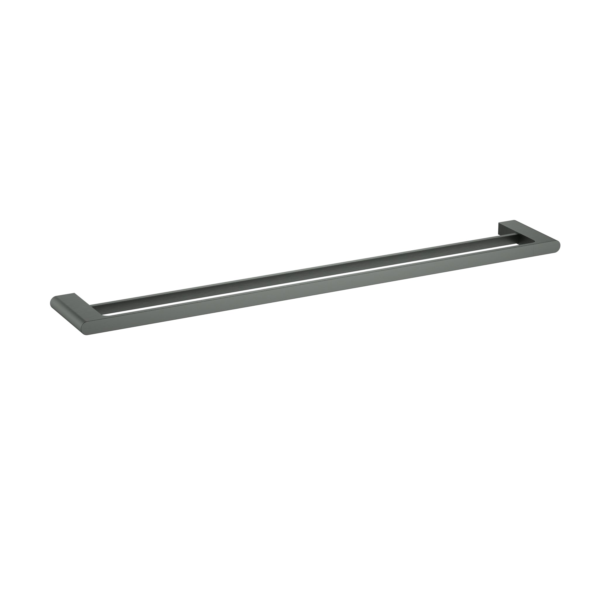 Cora Double Towel Rail 800 mm- Gun Metal