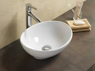 Birch Above Counter Basin 410*340*135 Gloss white
