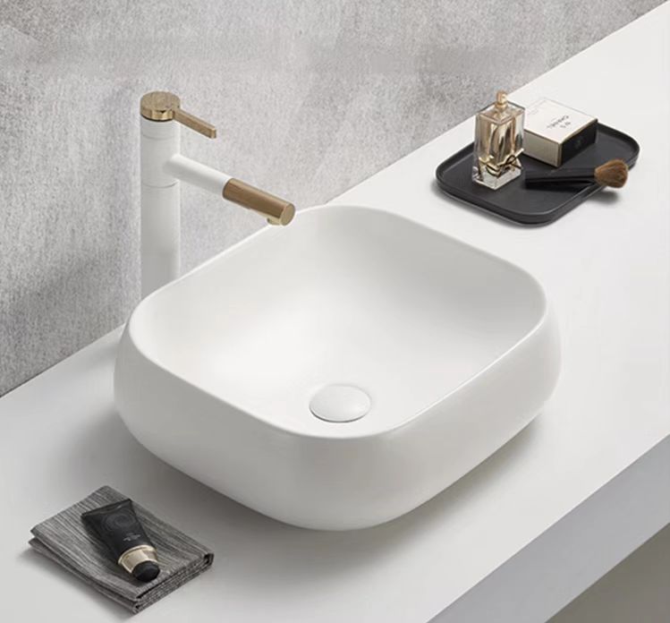 Matt White Above counter basin 450*400*145mm