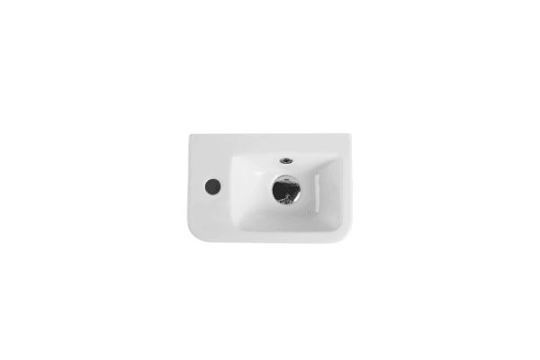 Mini 37L Compact Wall Hung Basin - Living and Bathroom