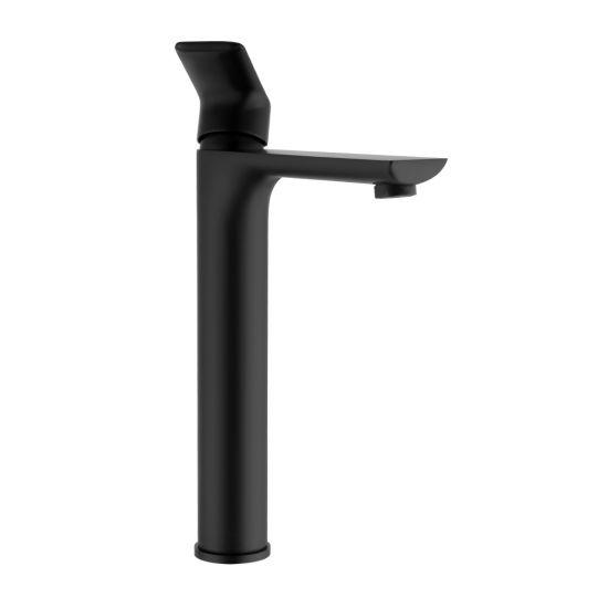 VOG Black Tall Basin Mixer - Living and Bathroom