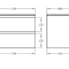 Riva Built-in- Kickbord P74KB
