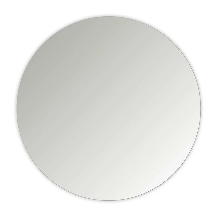 Bianca 70cm Round Mirror – Pencil-Edge Design