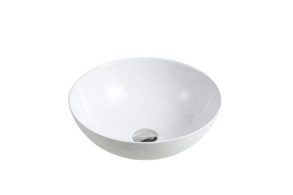 Chur Touchline White Above Counter Basin - Living and Bathroom