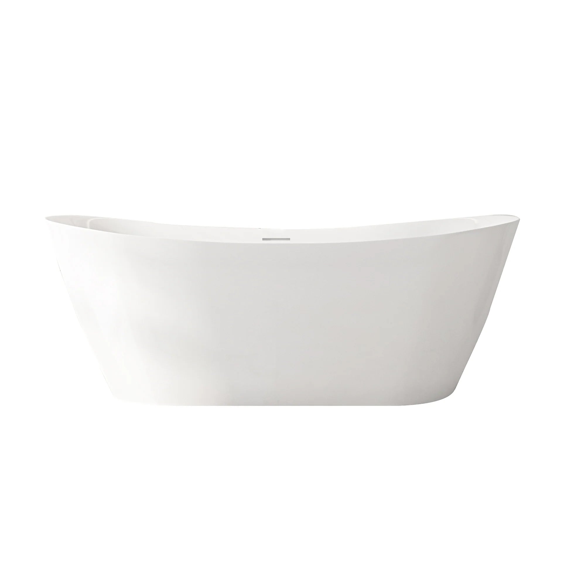 Disney Ultra-Thin Freestanding Designer Freestanding Bathtub Gloss White