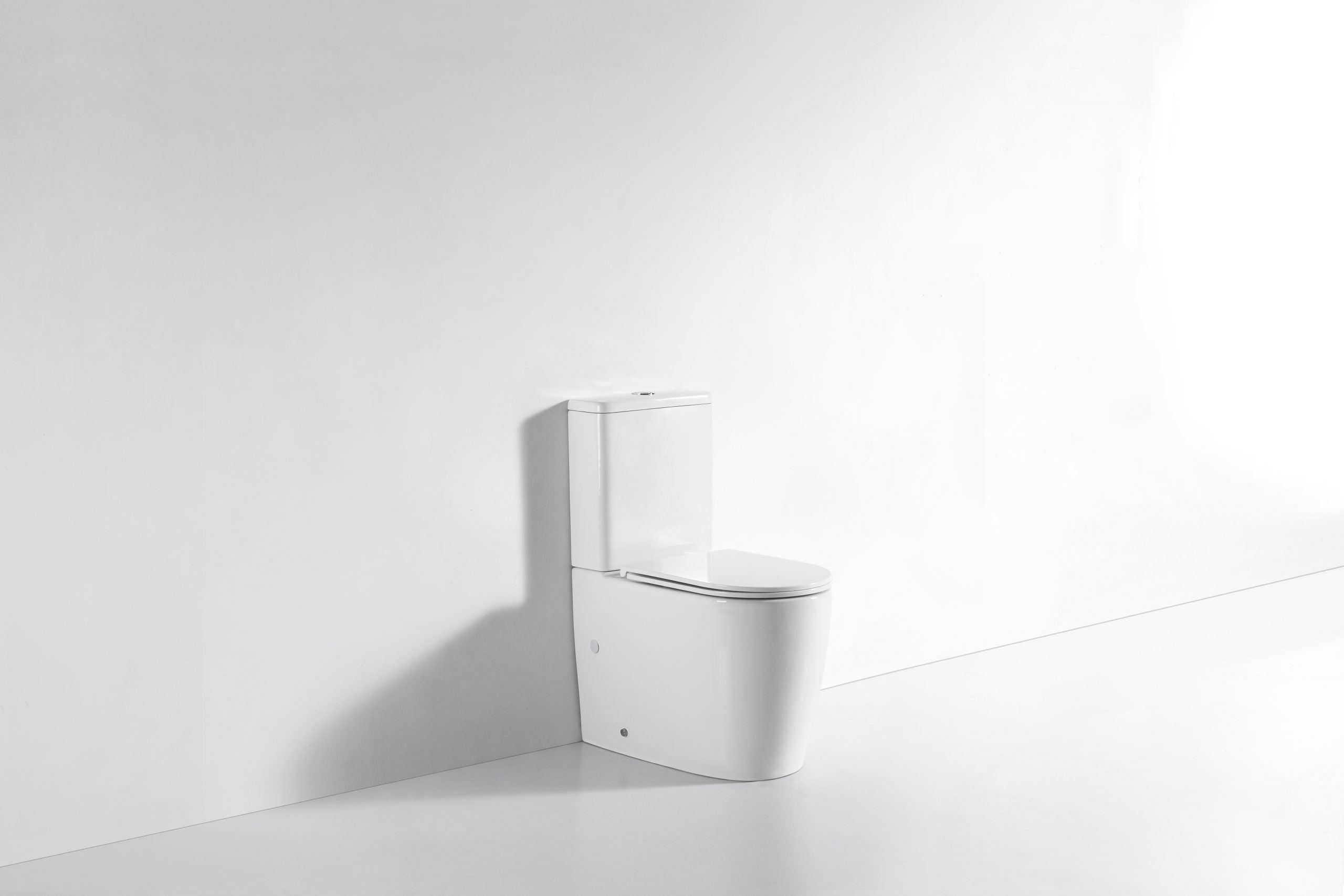 London Back To Wall Rimless Toilet Suite - Living and Bathroom