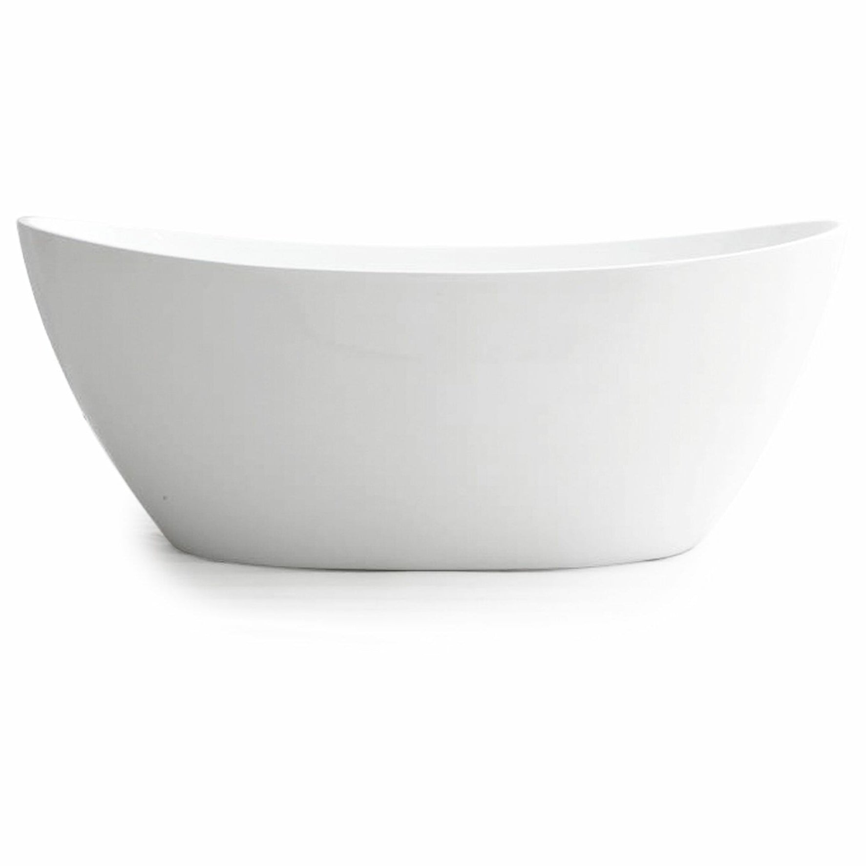 Evie Free Standing Bathtub Matt White (Available in 1500mm and 1680mm)