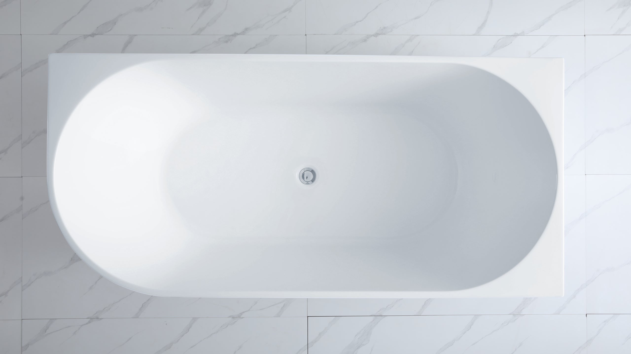 Elvia Right Corner Back To Wall Freestanding Bathtub (Available in 1500mm and 1700mm)