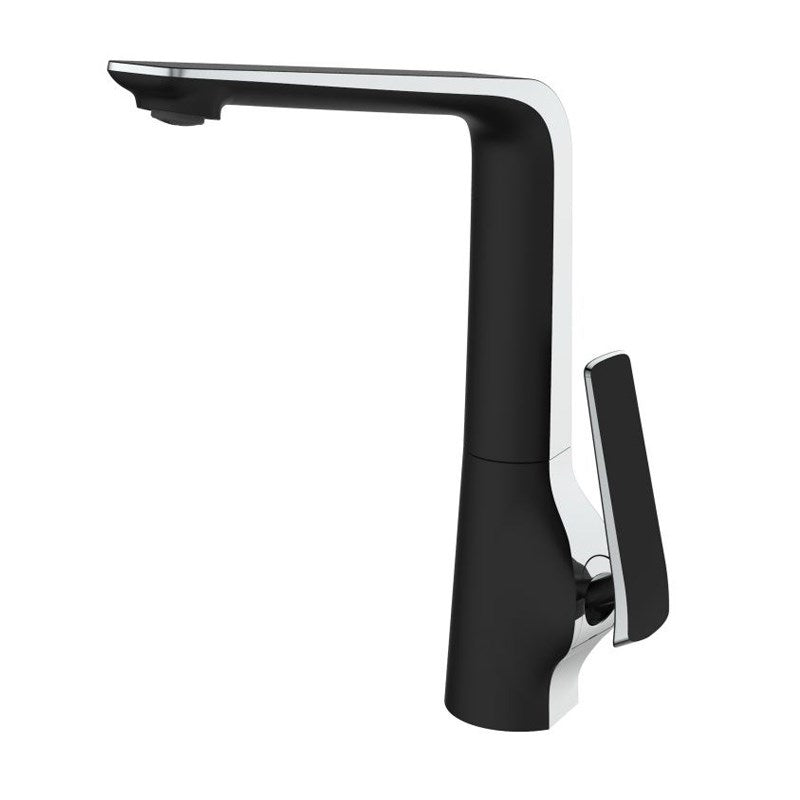 Esperia Matte Black & Chrome Kitchen Mixer