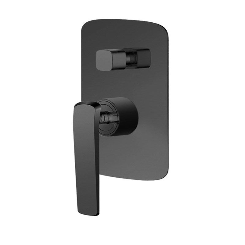 Esperia Matte Black Wall Bath / Spout