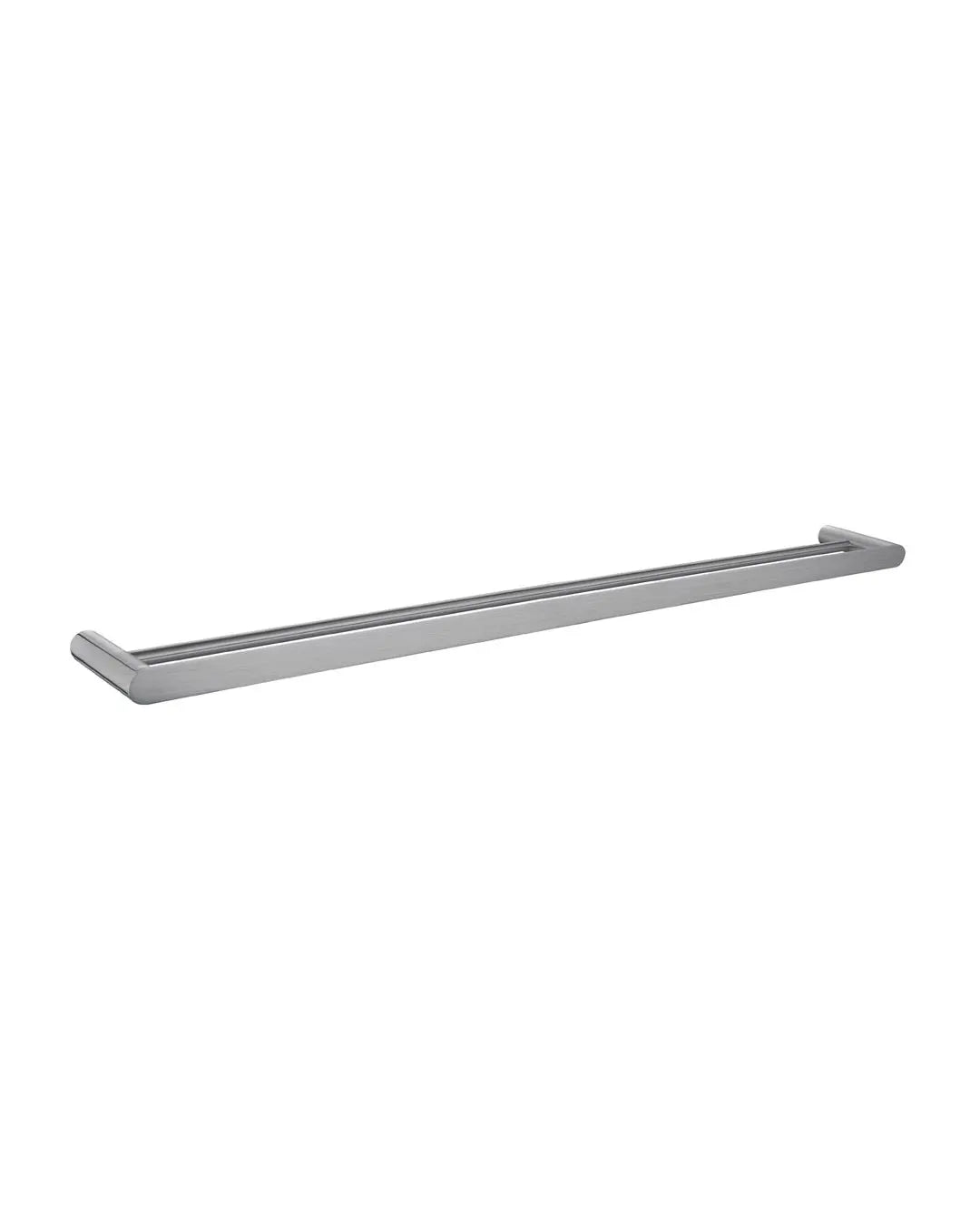 Esperia Brushed Nickel Double Towel Rail 600mm
