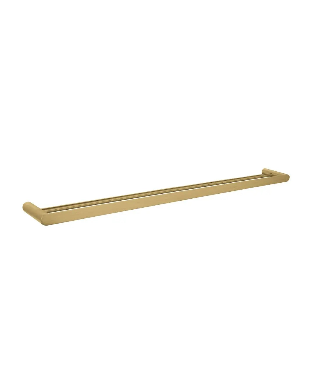 Esperia Brushed Yellow Gold Double Towel Rail 800mm